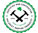 Dedicated Roofing award badge 4