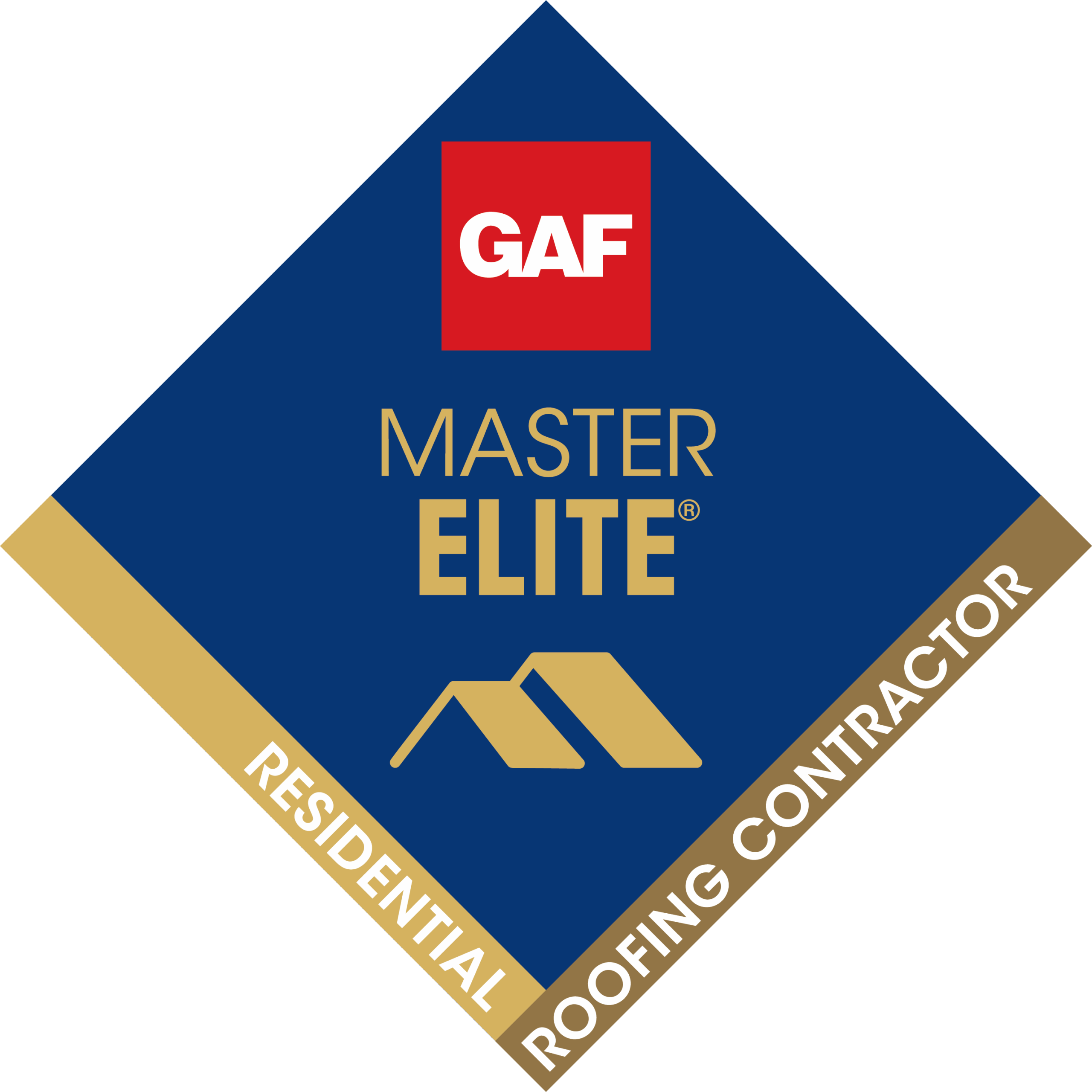 dedicated roofing master elite logo